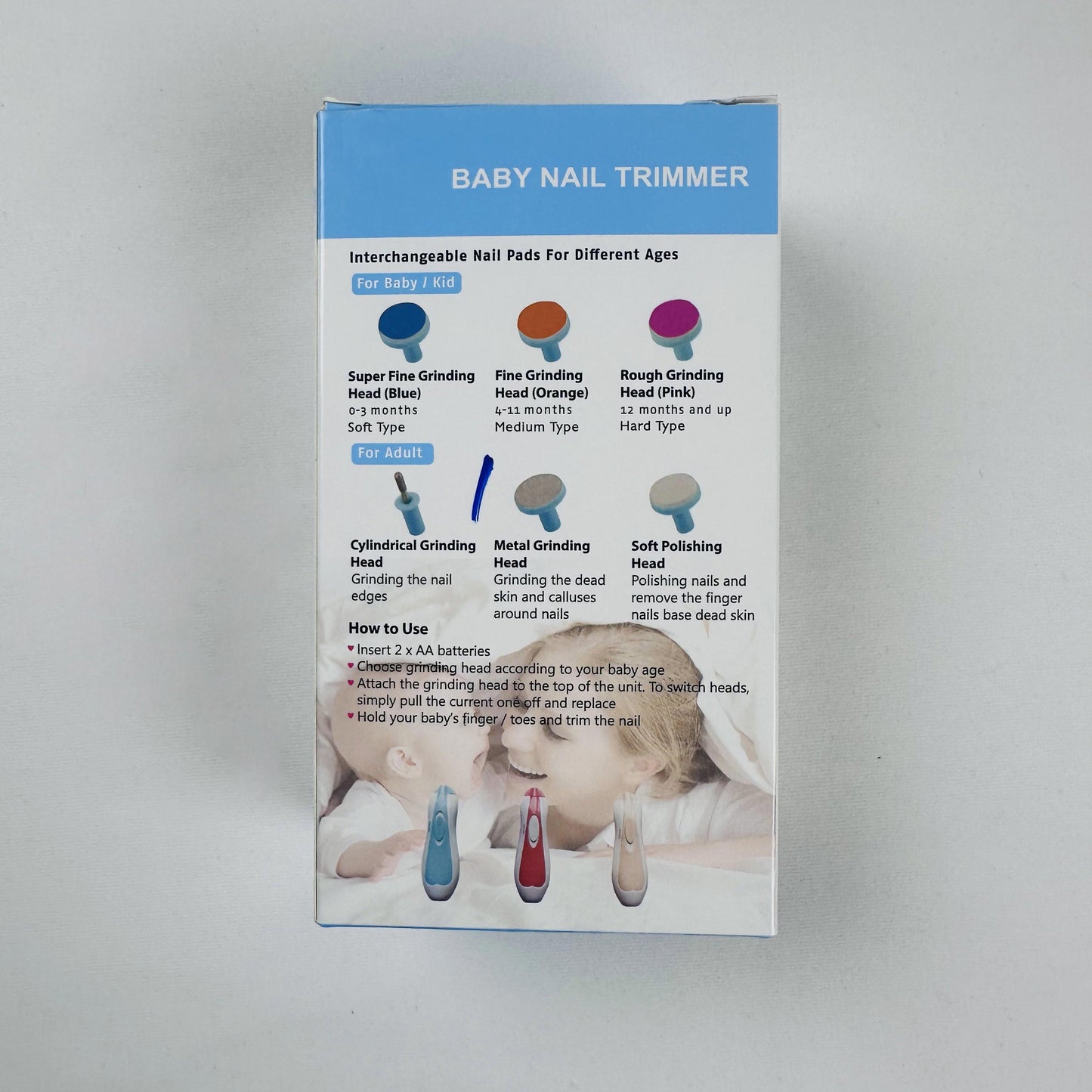 Electric Baby Nail Trimmer