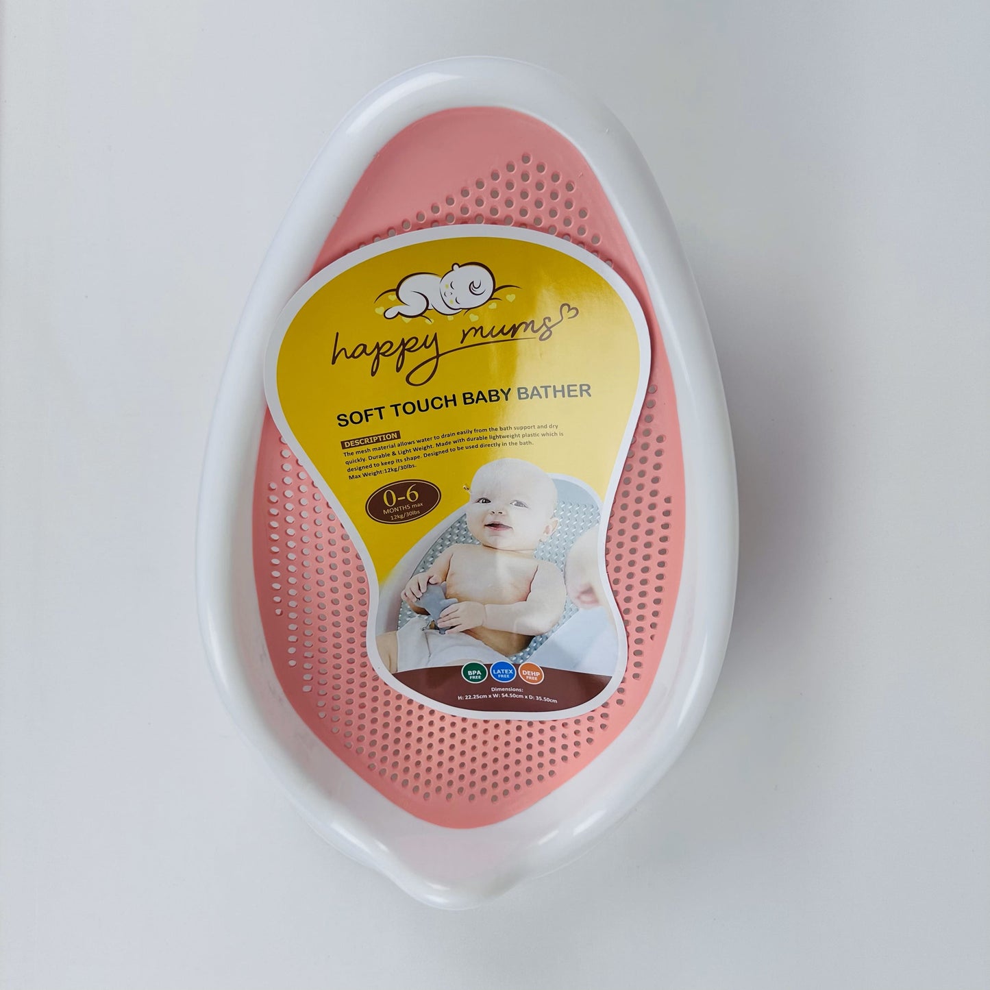 Happy Mums Soft Touch Baby Bather