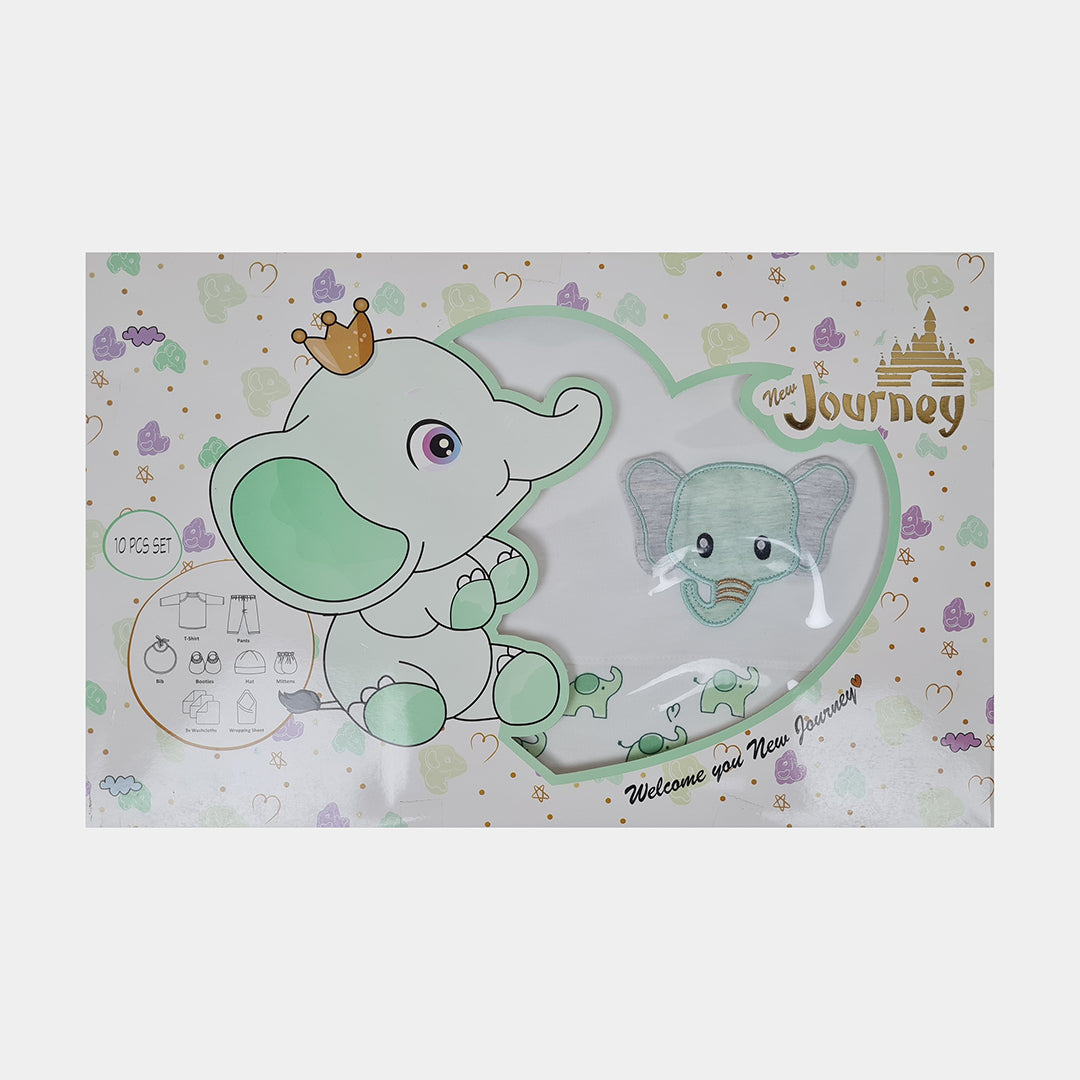 Journey Newborn Baby Gift Set 10 Piece (Summer)