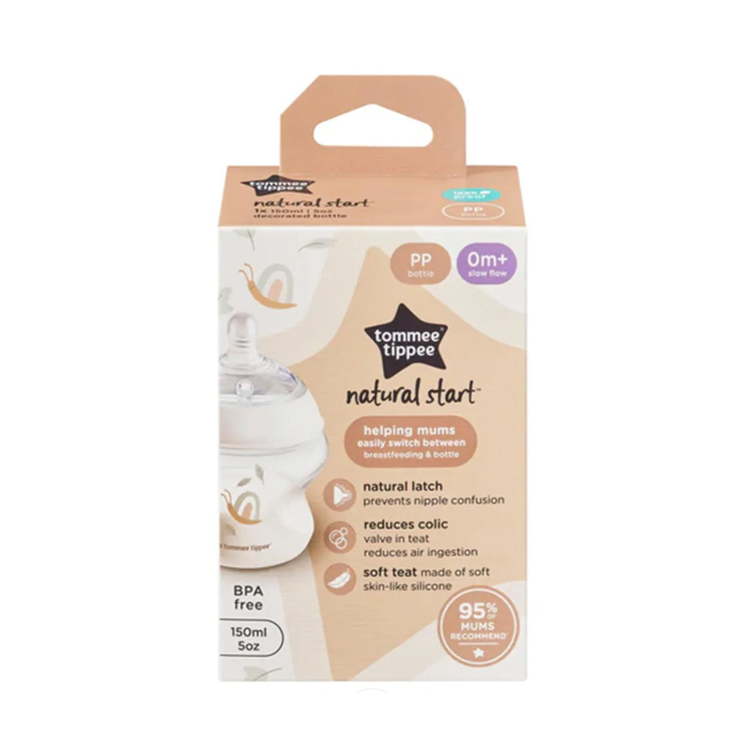 150ML Decorated Natural Start Bottle Tommee Tippee