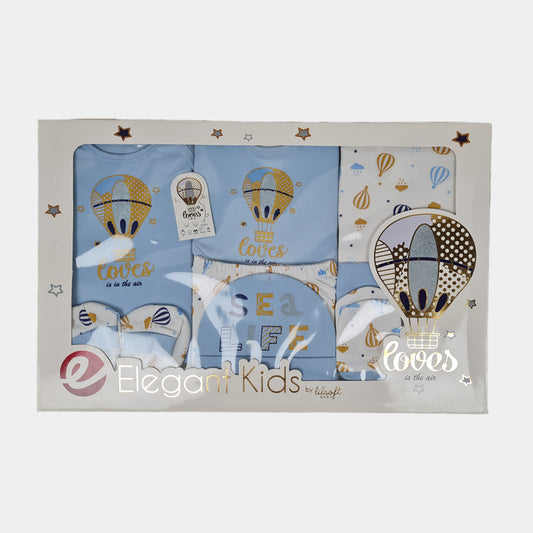 Elegant Kids Newborn 10 Pcs Gift Set Air Balloon Theme (Summer)