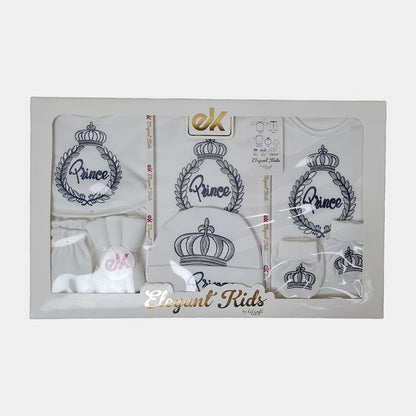 Elegant Kids Newborn 10 Pcs Gift Set Prince Theme (Summer)