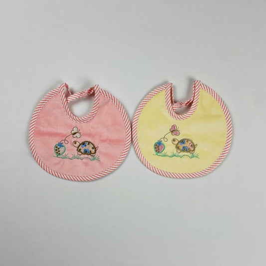 Baby Bib Pack of 2 Turtle