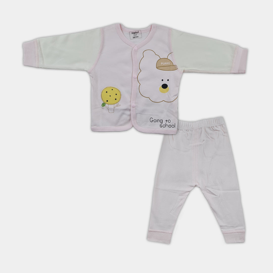Baby Girl Outfit Set 2 Piece Cute Puppy