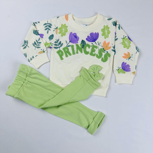Baby Girl Outfit Set 2 Piece Princess