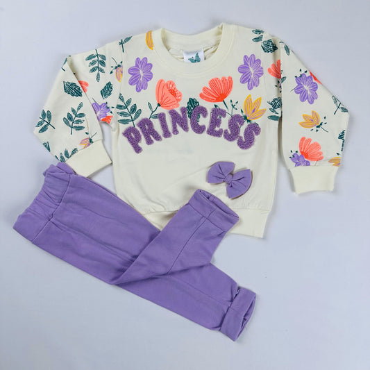 Baby Girl Outfit Set 2 Piece Princess