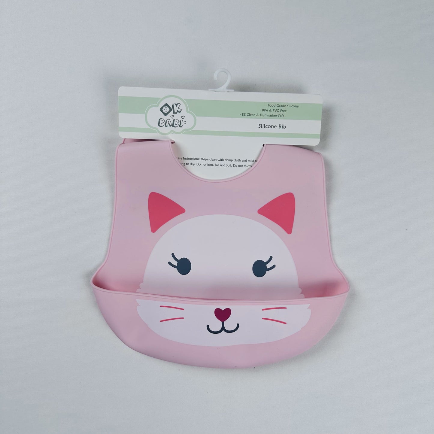 Silicon Baby Bib Kitty