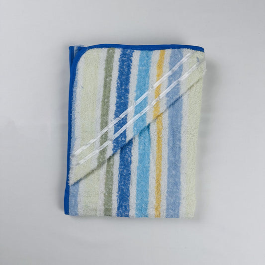 Baby Hooded Towel Multicolor Strips