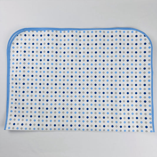 Waterproof Baby Changing Mat Polka Dots Large