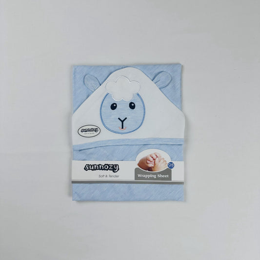 Baby Hooded Wrapping Sheet Cute Sheep
