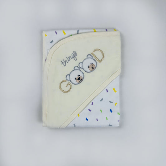Baby Hooded Wrapping Sheet Good Things