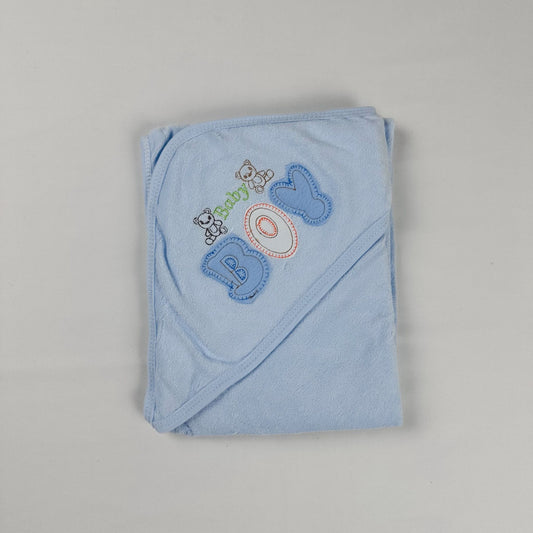 Baby Hooded Towel Baby Bear Blue