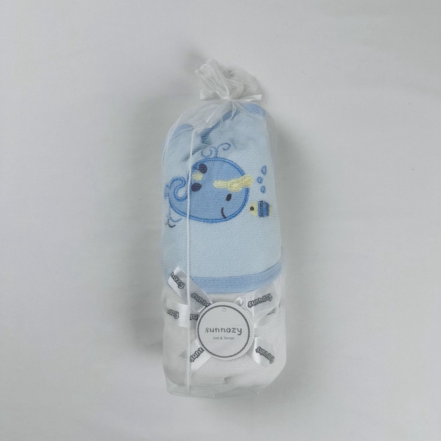 Baby Hooded Towel Cute Whale