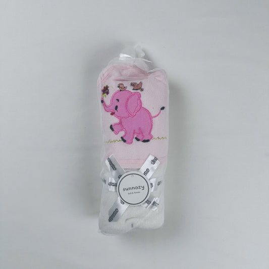Baby Hooded Towel Cute Elephant