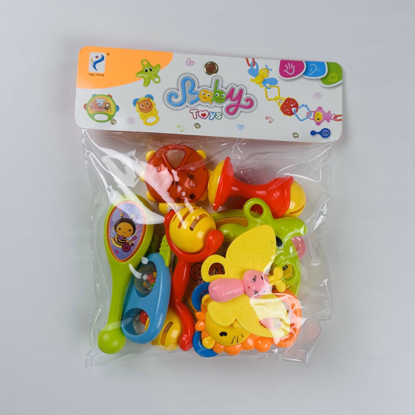 Baby Rattle & Teething Toy Set