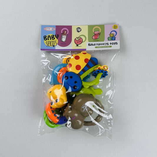 Baby Rattle & Teething Toy Set