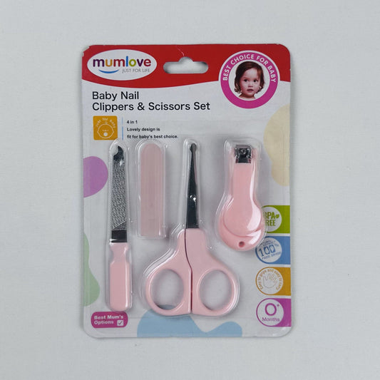 Baby Nail Clippers & Scissors Set