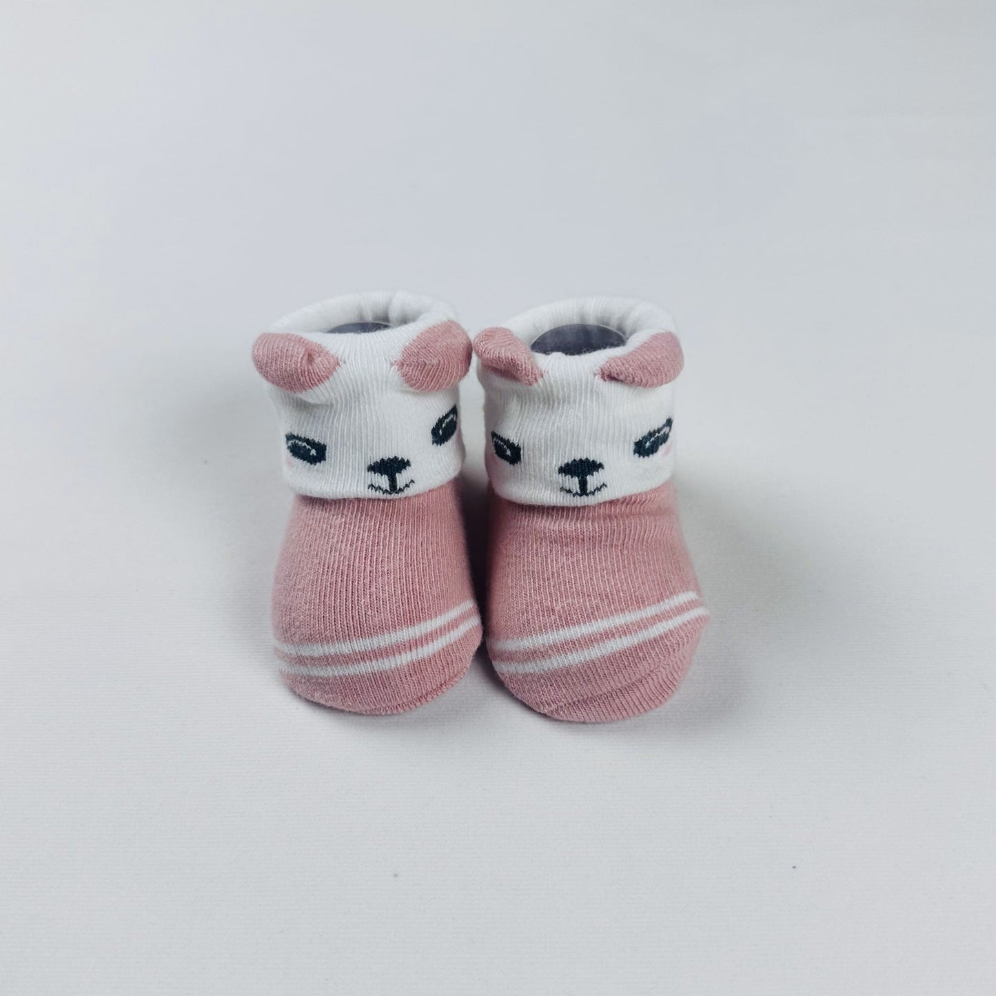 Baby Booties Animal Face