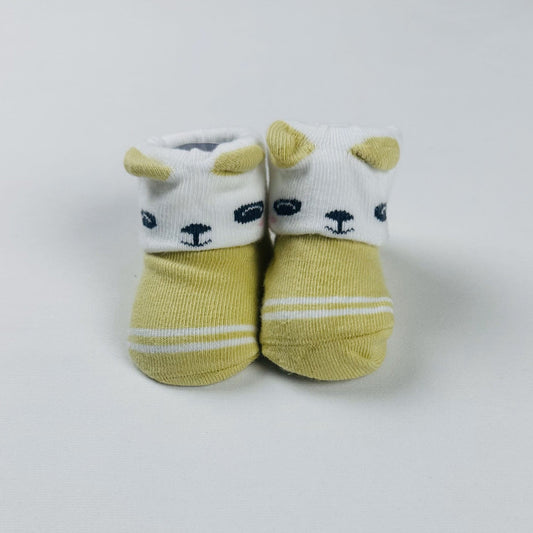 Baby Booties Animal Face