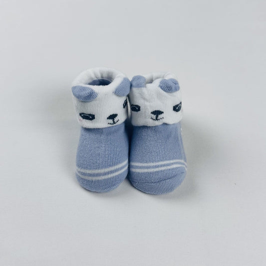 Baby Booties Animal Face
