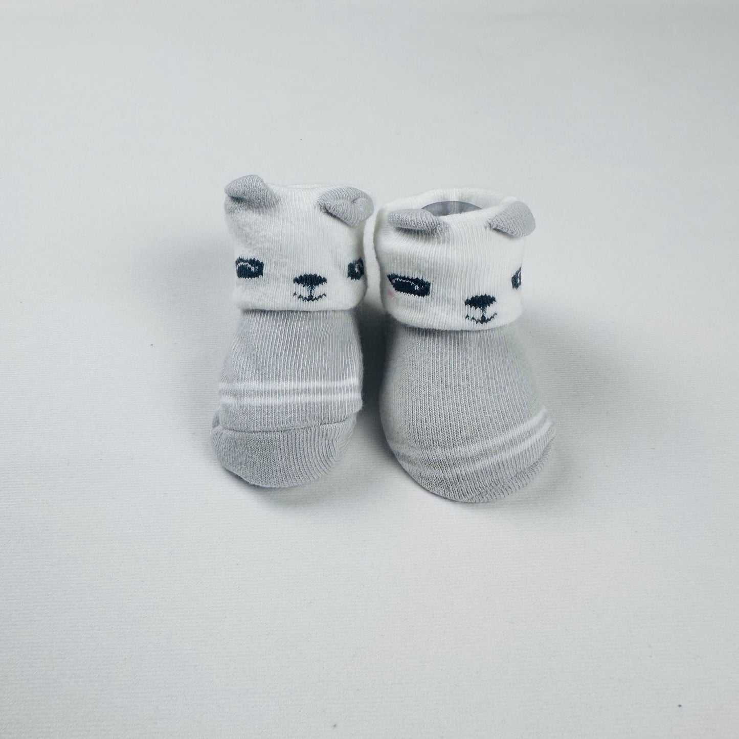 Baby Booties Animal Face