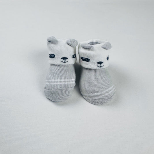 Baby Booties Animal Face
