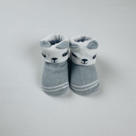 Baby Booties Animal Face