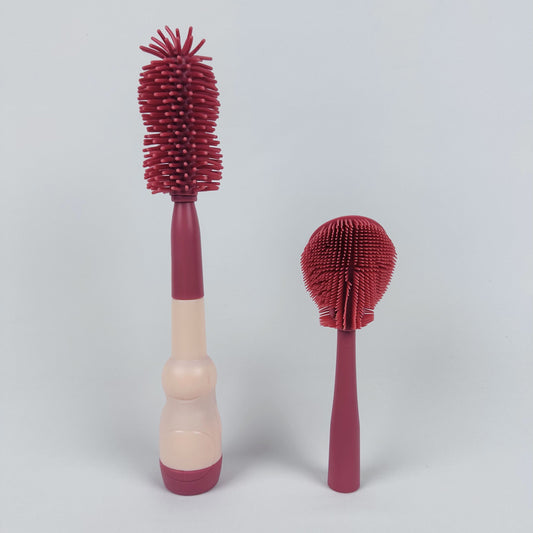 2-in-1 Baby Bottle Brush Set