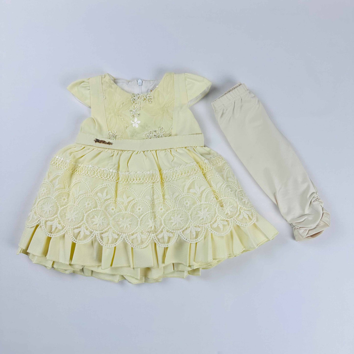 Baby Girl Suit Embroidered