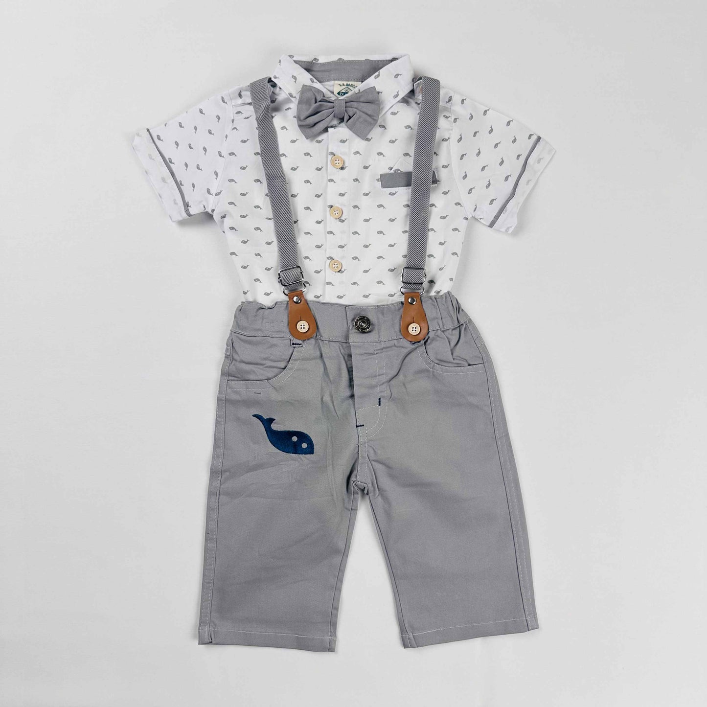 Baby Boy Suit Fish Design