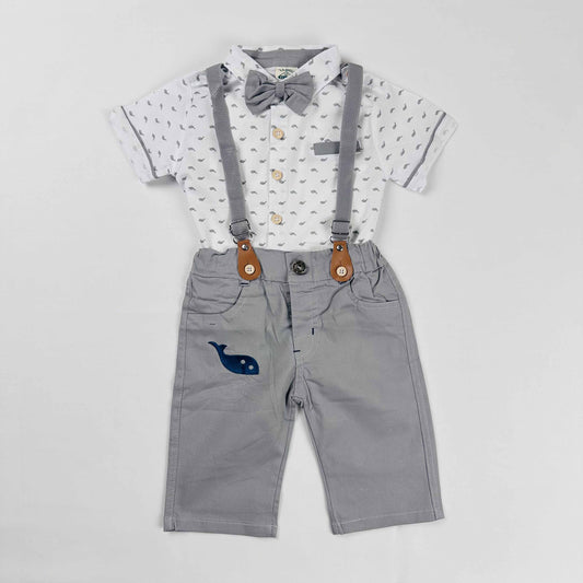 Baby Boy Suit Fish Design