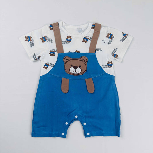 Baby Boy Romper Bear