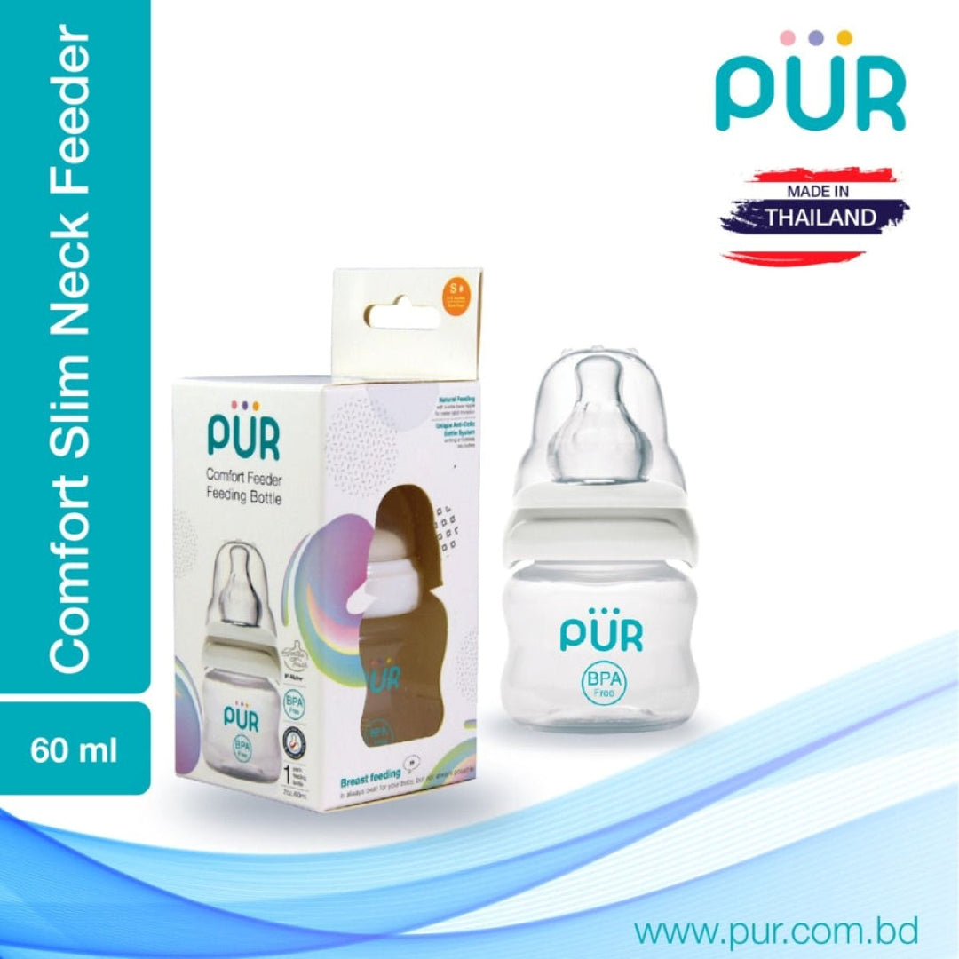 Pur anti-colic feeding bottle 2oz/60ml