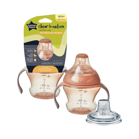 Tommee Tippee Closer To Nature Transition Cup Peach