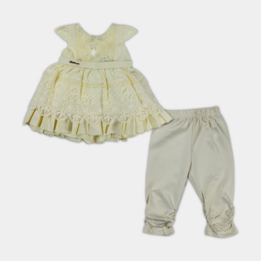 Baby Girl Suit Embroidered